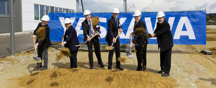 Yaskawa Spatenstich F r Den Erweiterungsbau In Allershausen yaskawa-spatenstich-f-r-den-erweiterungsbau-in-allershausen