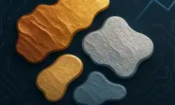 Gold-silver-copper-pallad