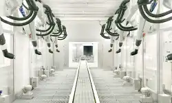 Robotic-Painting-Production-Line