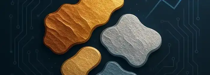 Gold-silver-copper-pallad