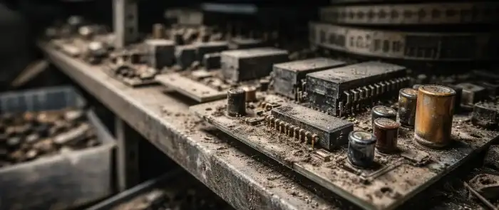 Old-dustry-electronics